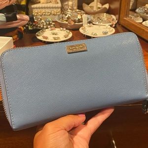 Light blue Kate Spade wallet